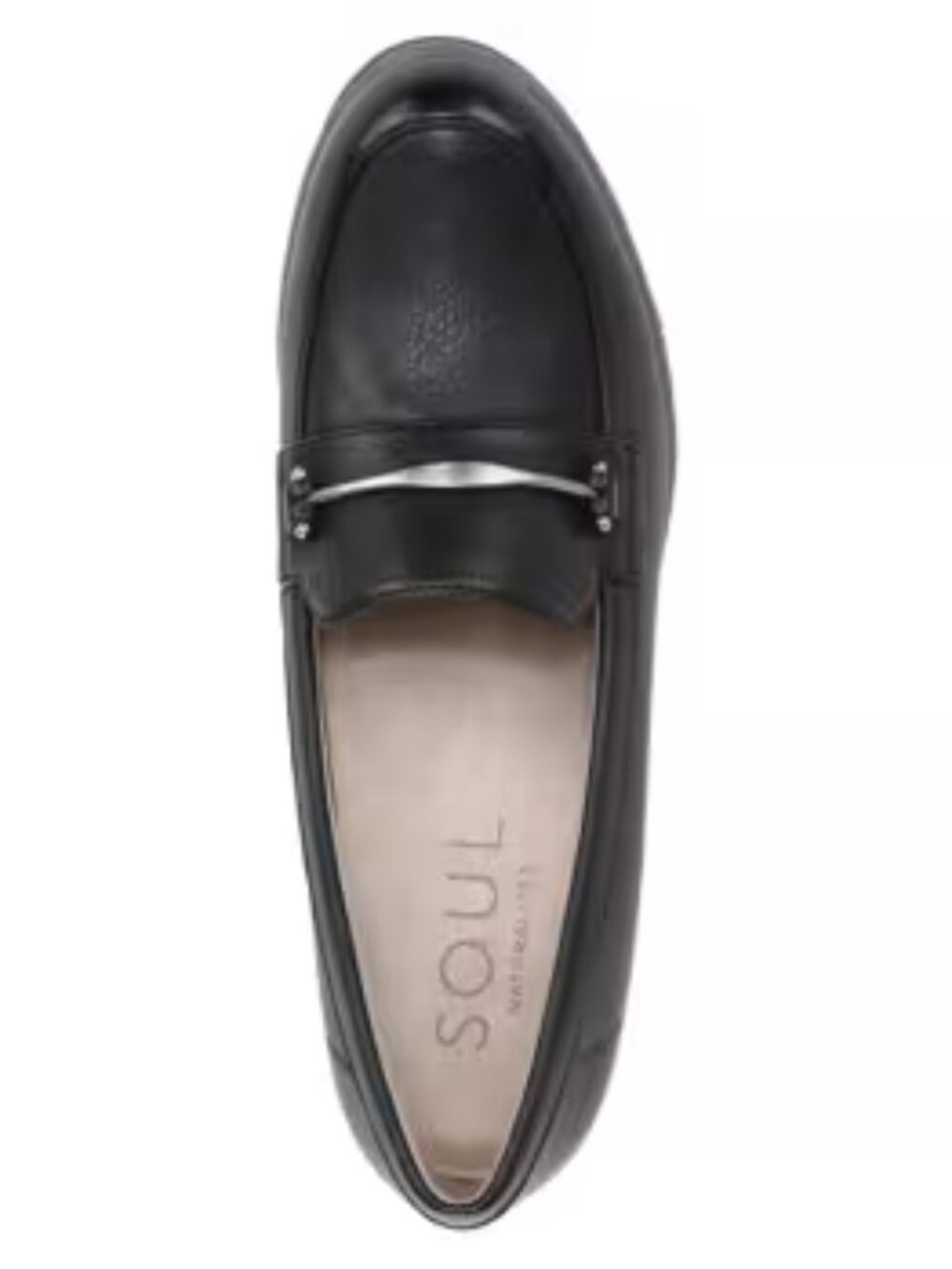 Naturalizer SOUL Achieve Wedge Loafers - BRAND NEW W/BOX - WOMENS 10W Black
